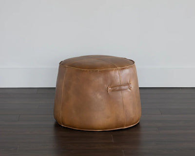 the best faux leather ottoman