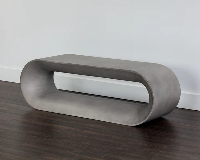 Sophisticated affordable concrete bench