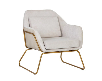 PB-06WAT Lounge Chair- Gold