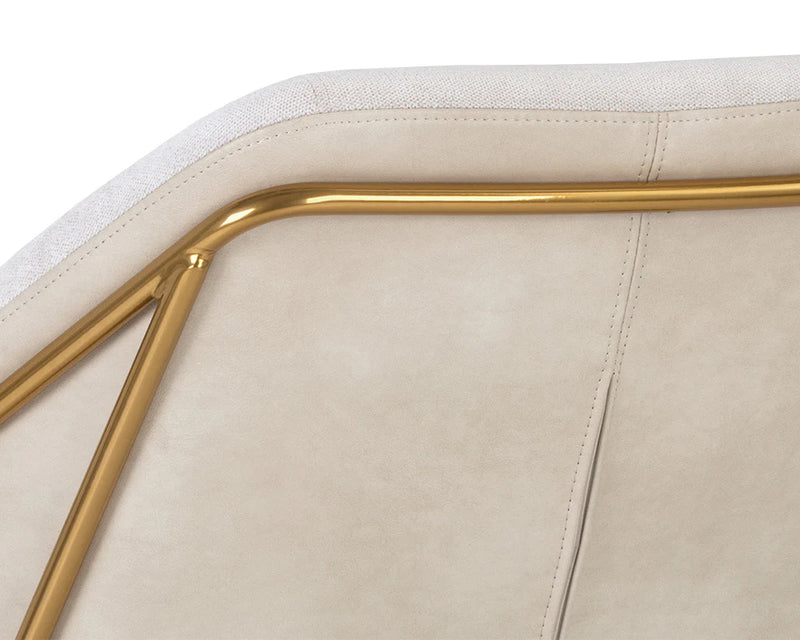 PB-06WAT Lounge Chair- Gold