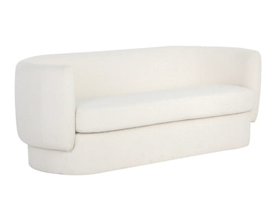 Elegant affordable sofa boucle fabric