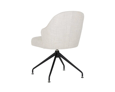 PB-06BRE Swivel Dining Chair - Fabric