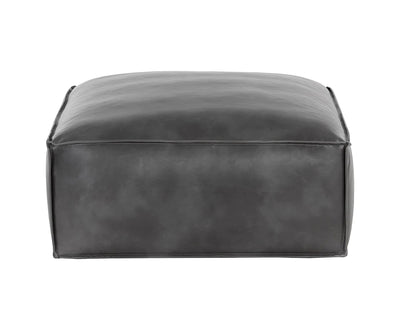 Sophisticated Style Ottoman Faux Leather 