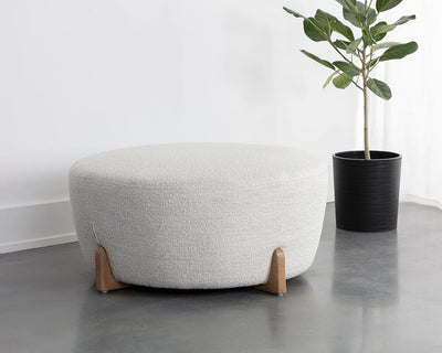 Increase the beauty of your living area with our natural ottoman