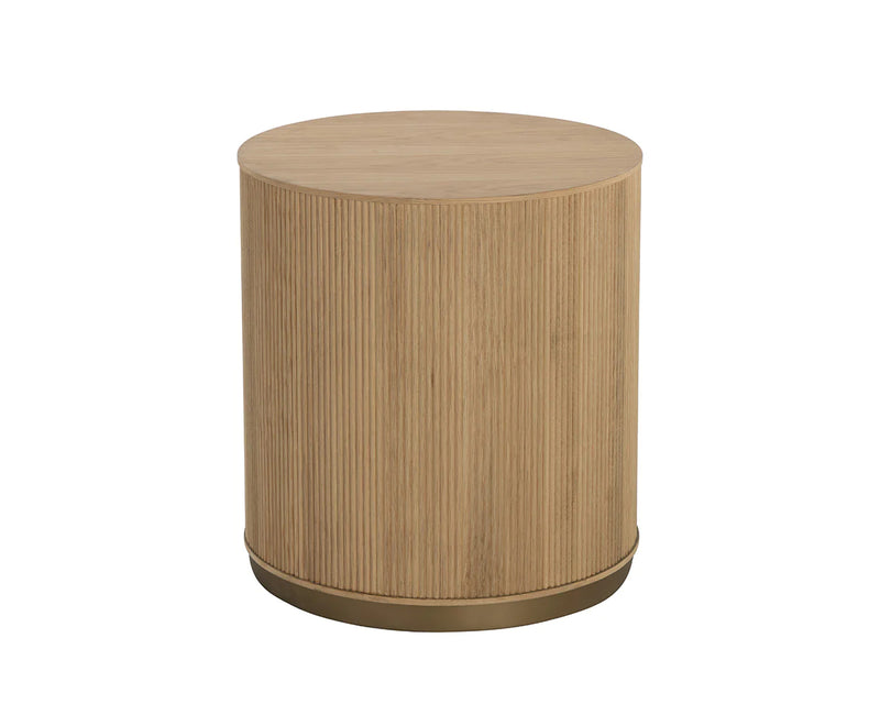 elegant round wood coffee table