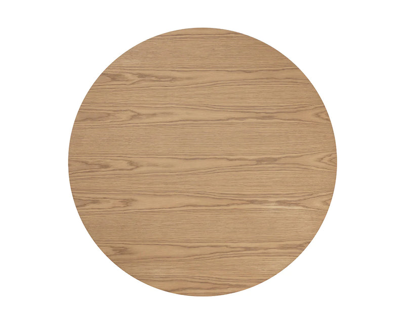 cheapest round wood coffee table