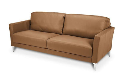 Elegant and affordable leather sofa