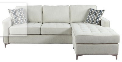 Affordable and elegant reversible sectional sofa