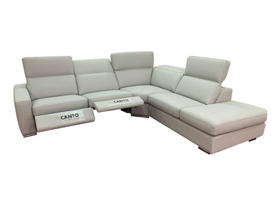 Stylish Leather Sectional Recliner