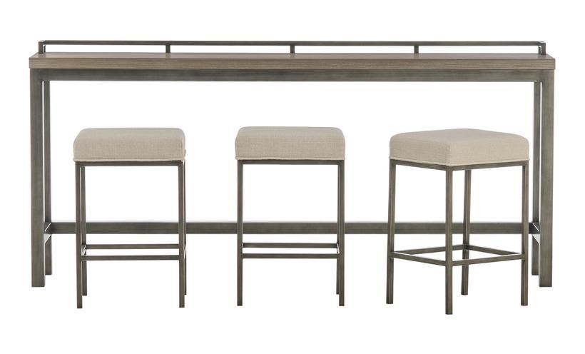 Mitchell console table clearance with 3 stools