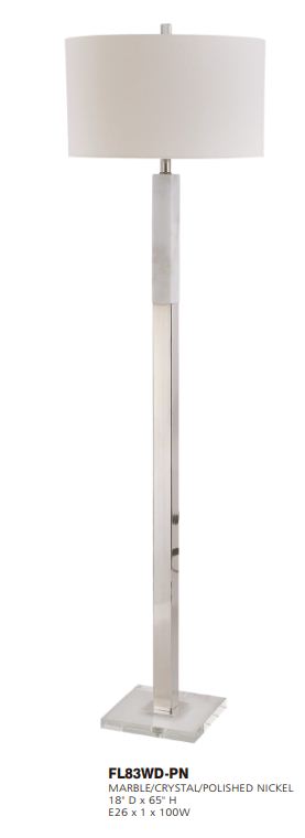 FL83WD-PN Floor Lamp