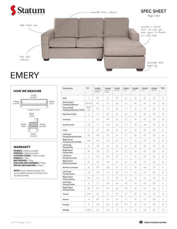 Emery Sofa