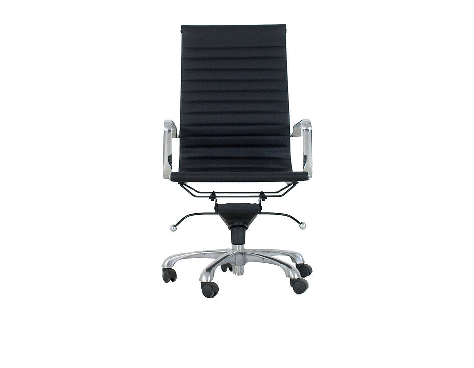 PB-20  Office Class Chair with Leatherette seat -N0062