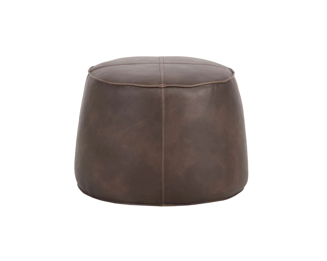 best faux leather ottoman