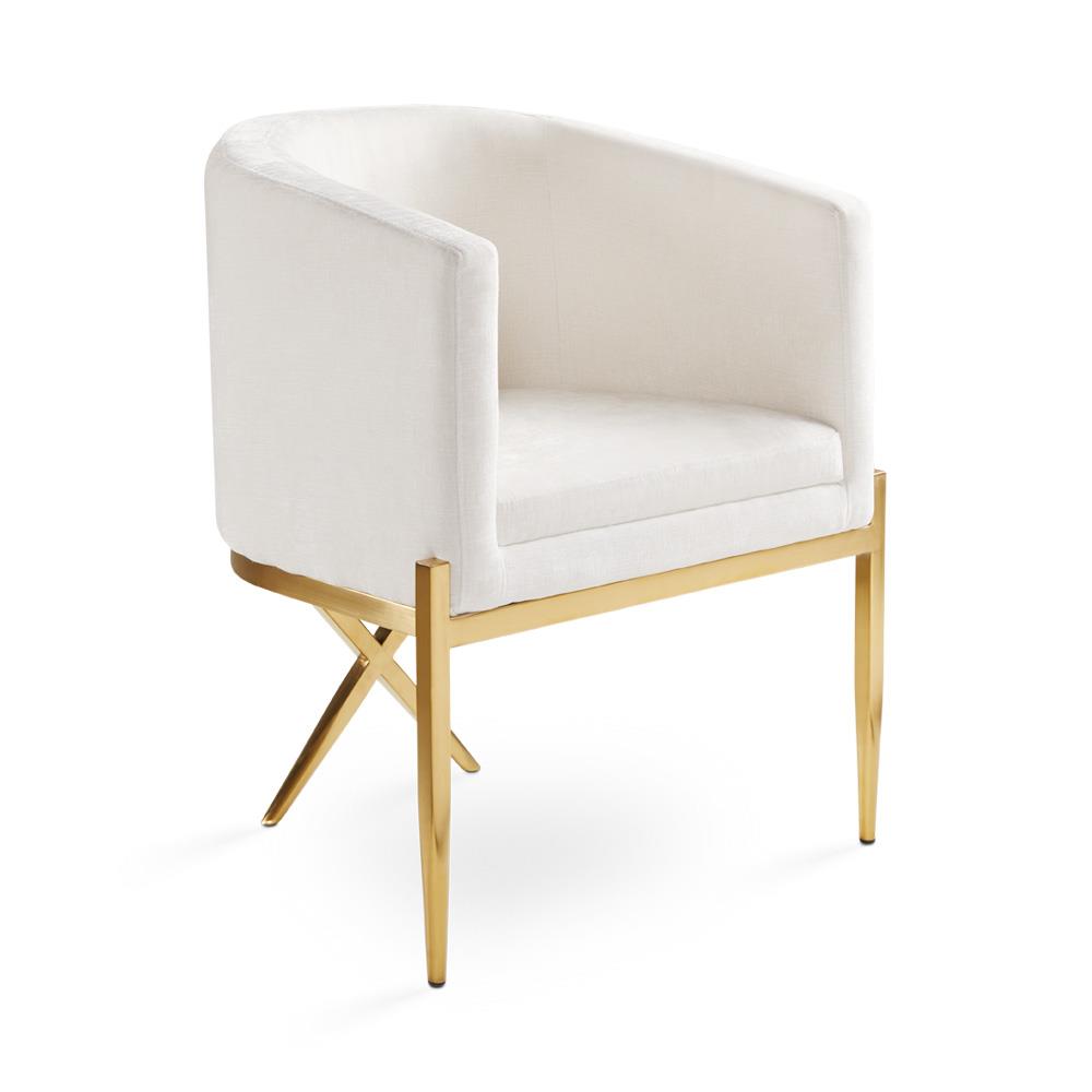 PB-11ANT Chair - Brushed Gold