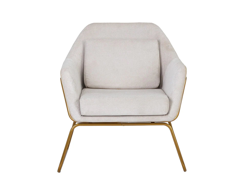 PB-06WAT Lounge Chair- Gold