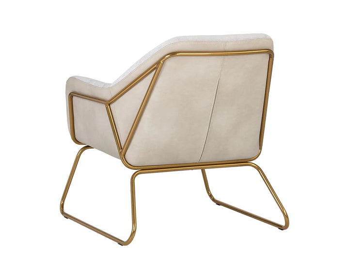 PB-06WAT Lounge Chair- Gold