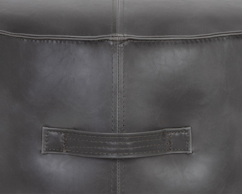 PB-06MIT Ottoman - Faux Leather 21.5D