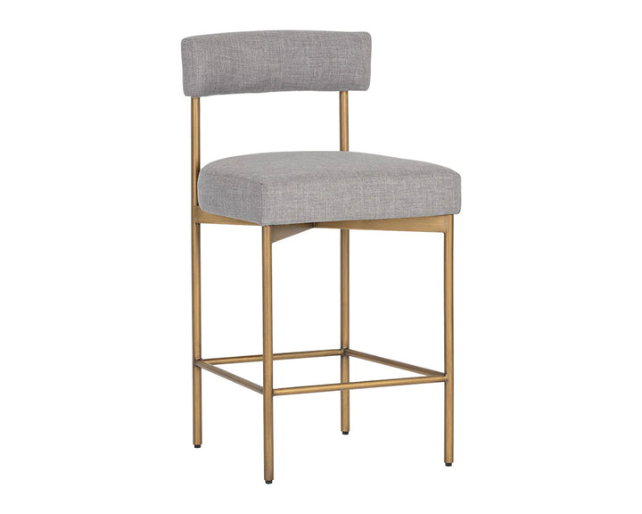 PB-06SEN  Counter Stool- Antique Brass