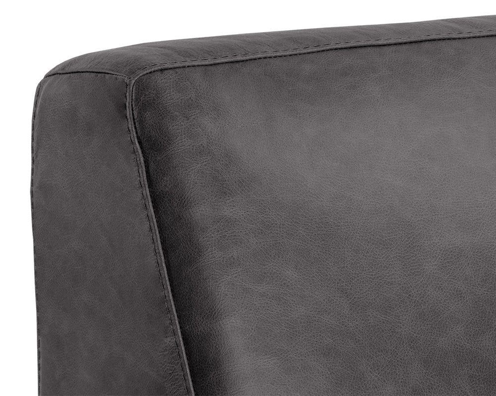 PB-06WAT Modular Leather Armless Chair