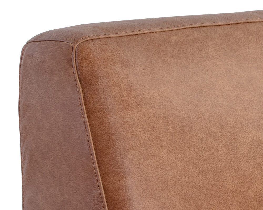 PB-06WAT Modular Leather Armless Chair