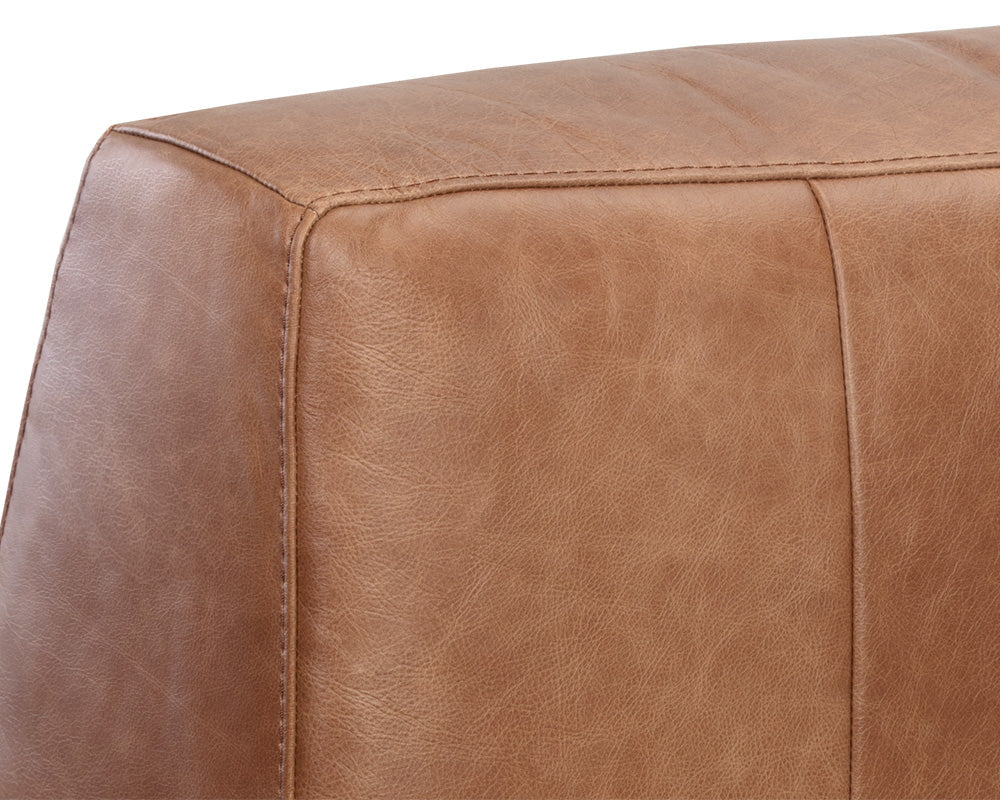 PB-06WAT Modular Leather Armless Chair