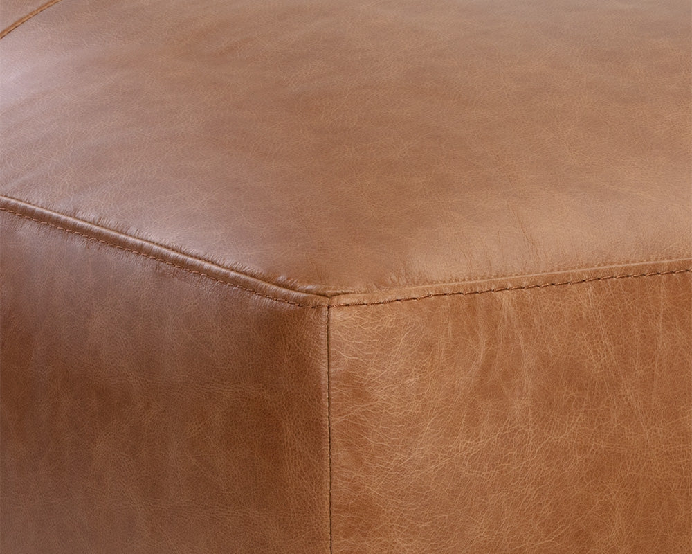 PB-06WAT Modular Leather Ottoman