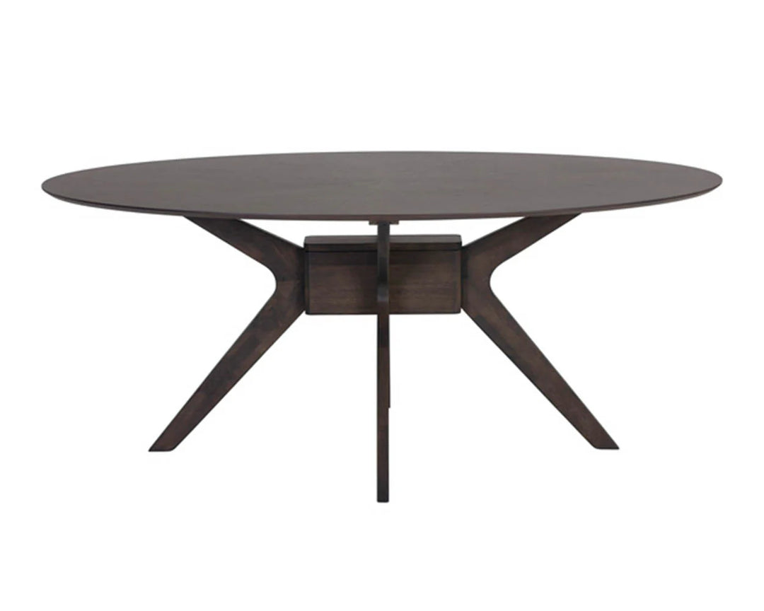 PB-06ADE Oval Dining Table -71"W  CLEARANCE