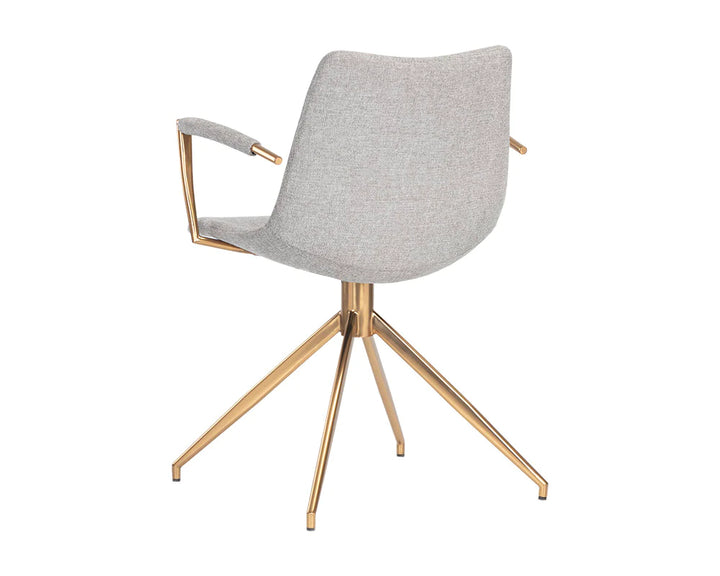 PB-06AND Swivel Arm Chair