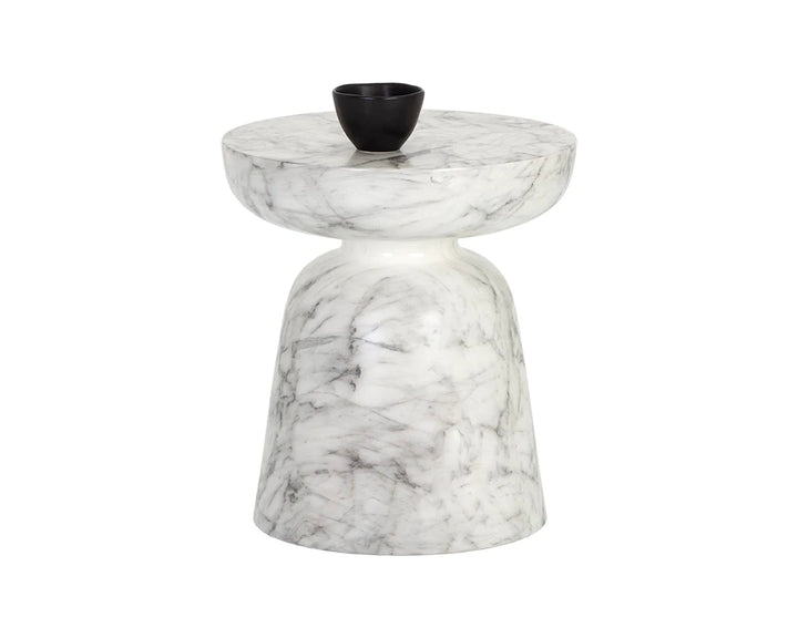 PB-06LUC End Table - Marble Look