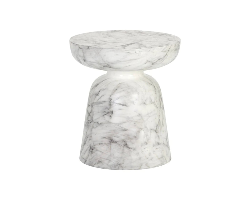 PB-06LUC End Table - Marble Look