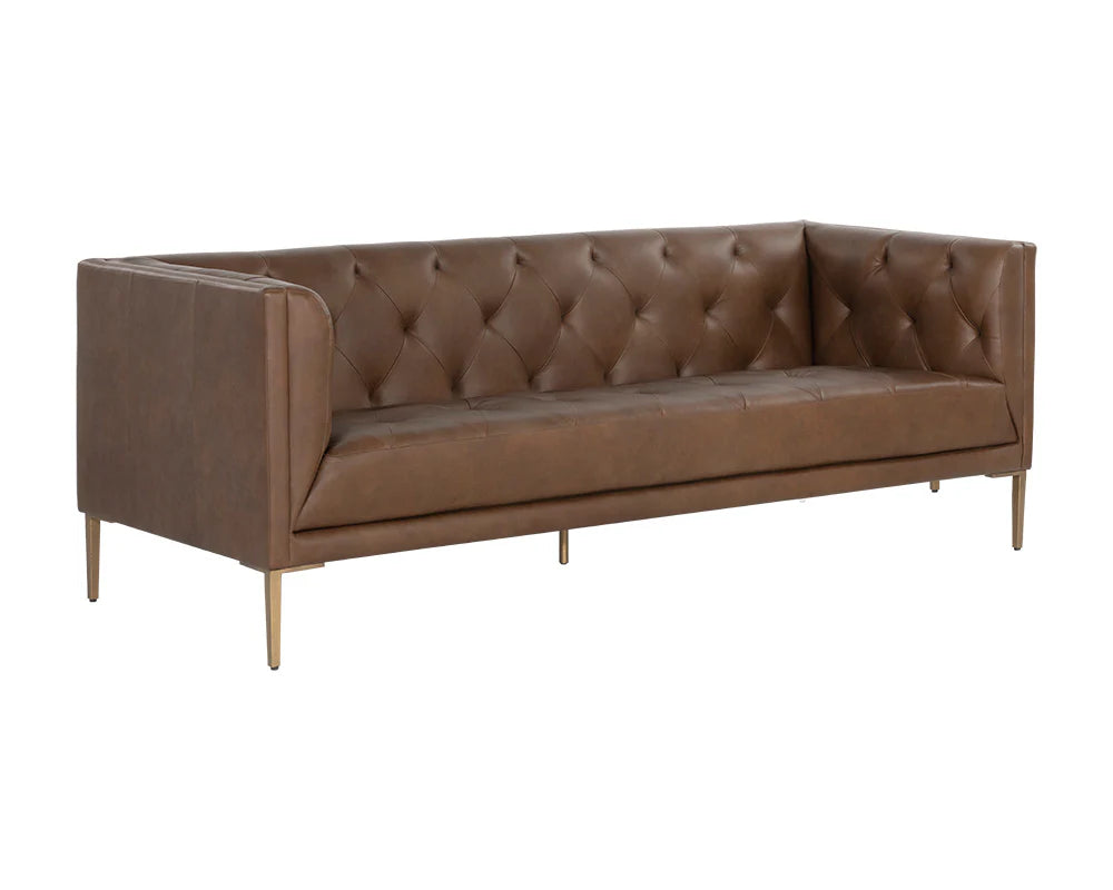 PB-06WES Leather Sofa