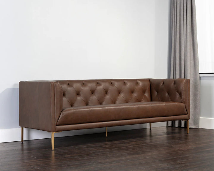 PB-06WES Leather Sofa