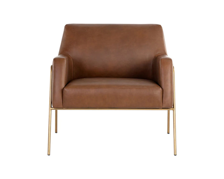 PB-06CYB Leather Accent Chair- Bovine Leather