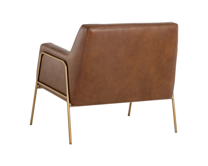 PB-06CYB Leather Accent Chair- Bovine Leather