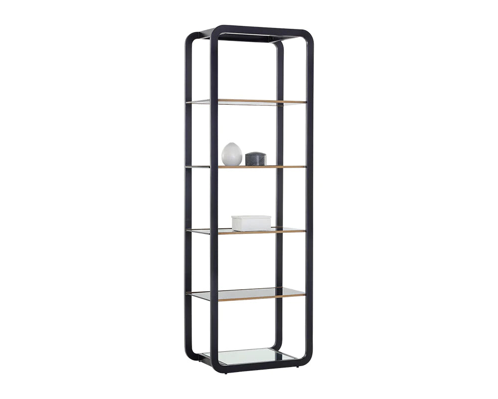 PB-06AMBR Bookcase- Small