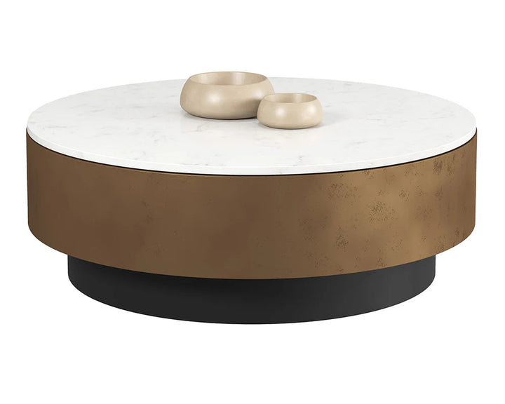 PB-06ZEL Round Coffee Table -43.5D