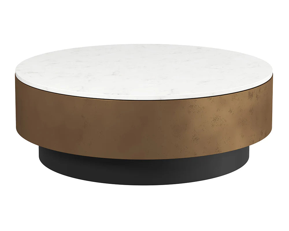 PB-06ZEL Round Coffee Table -43.5D