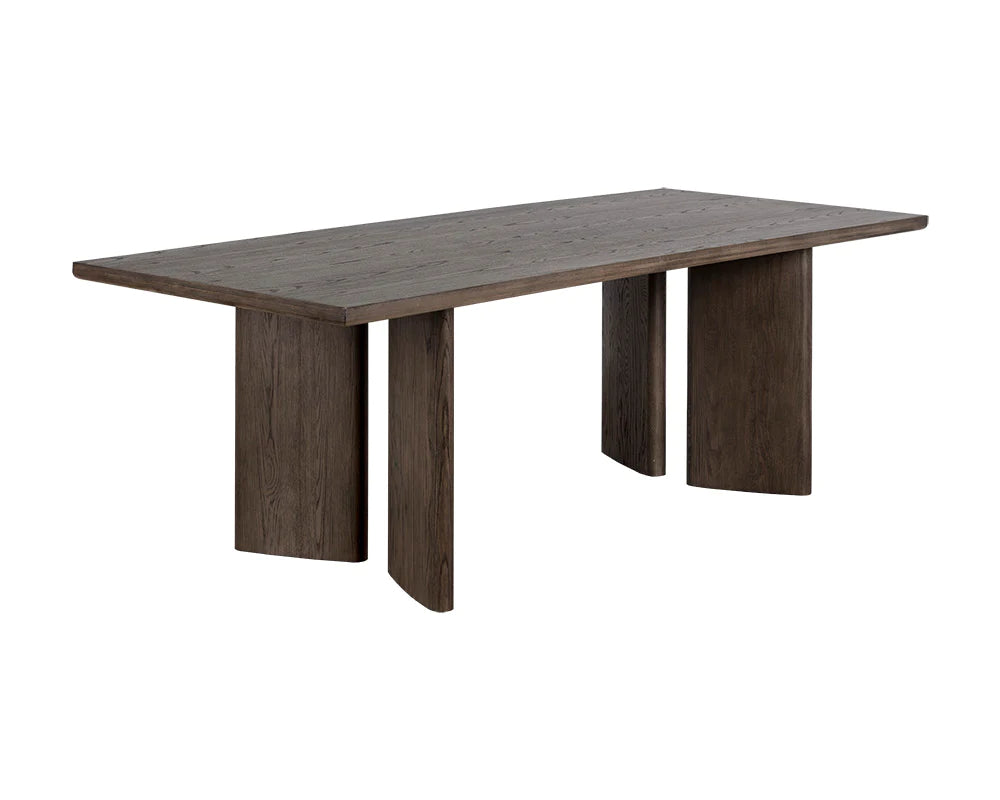 PB-06GIU Rectangular Dining Table -90.5"