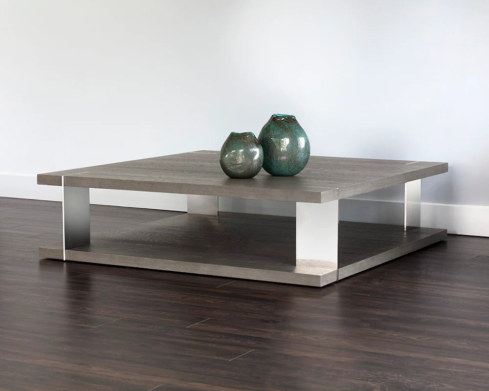 PB-06DAR Square Coffee Table - 59W