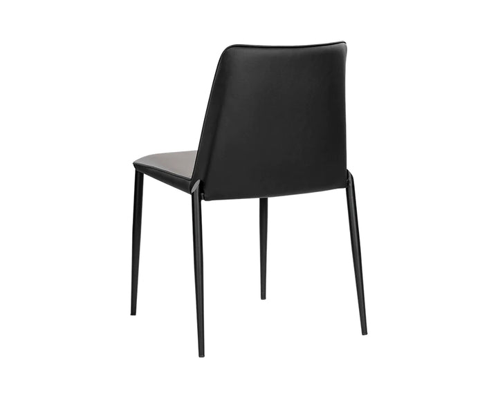 PB-06REN Stackable Side Chair- Black (SET OF 2)