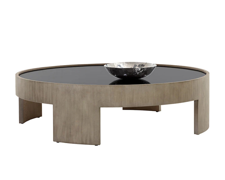 PB-06BRU Round Coffee Table - 55"D