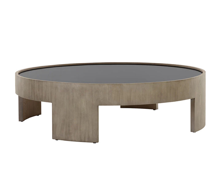 PB-06BRU Round Coffee Table - 55"D