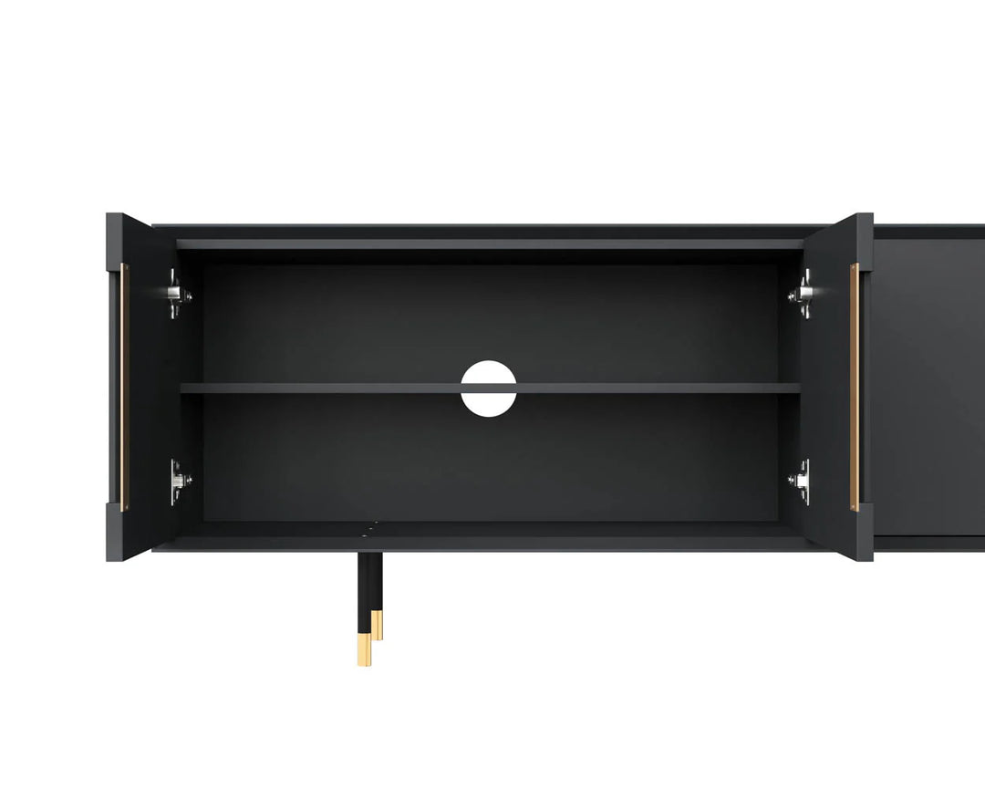 PB-06DAN Media Console and Cabinet