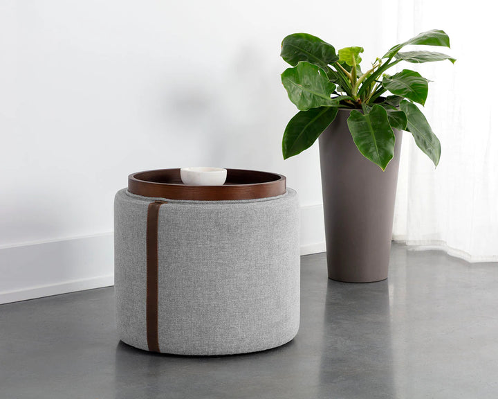 PB-06BOR End Table/Ottoman