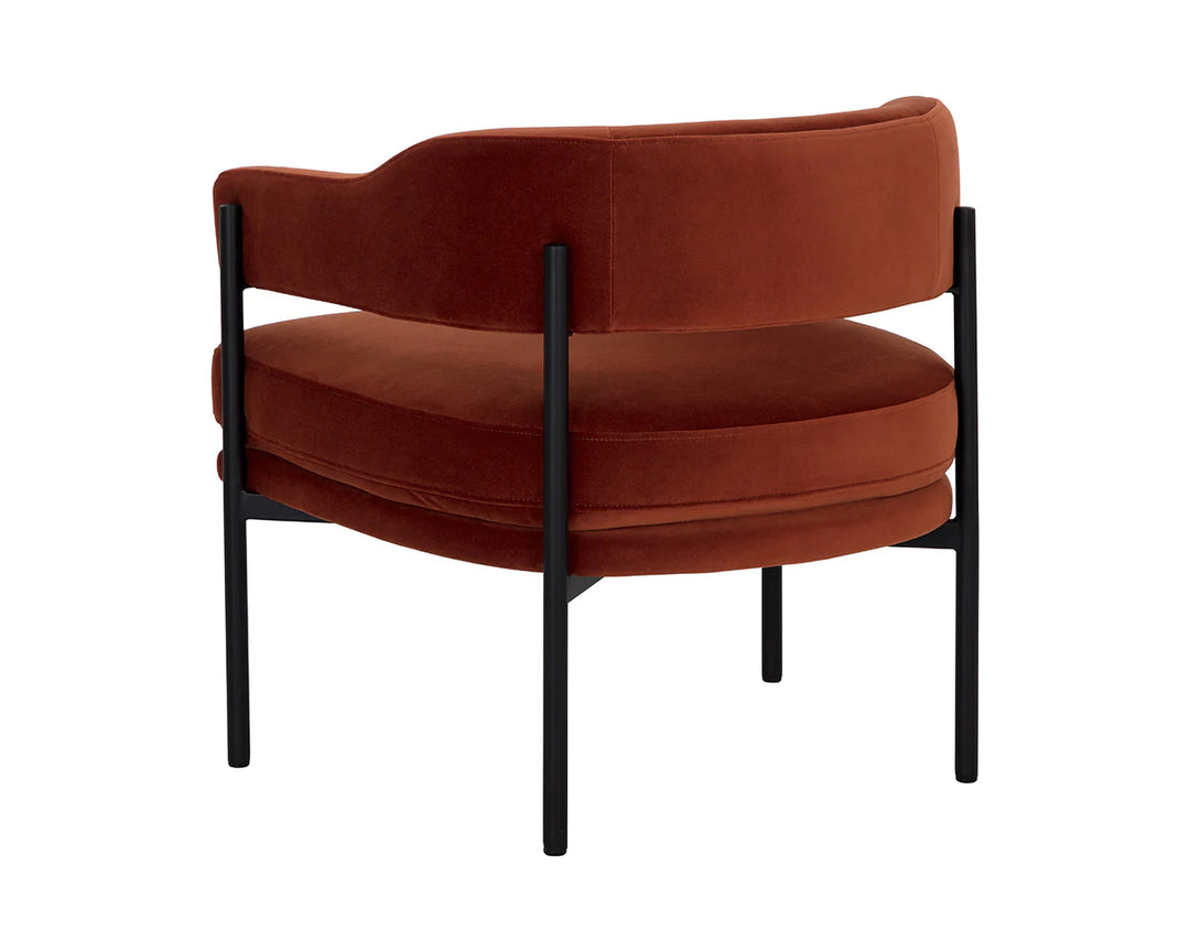 Lola Lounge Chair Brown