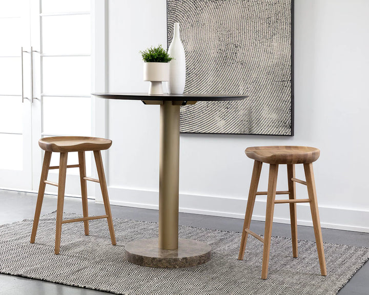 Dominic Backless Counter Stool 