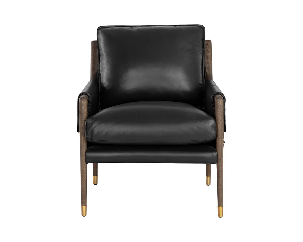 PB-06Mau Armchair - Distressed Brown