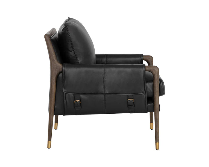 PB-06Mau Armchair - Distressed Brown