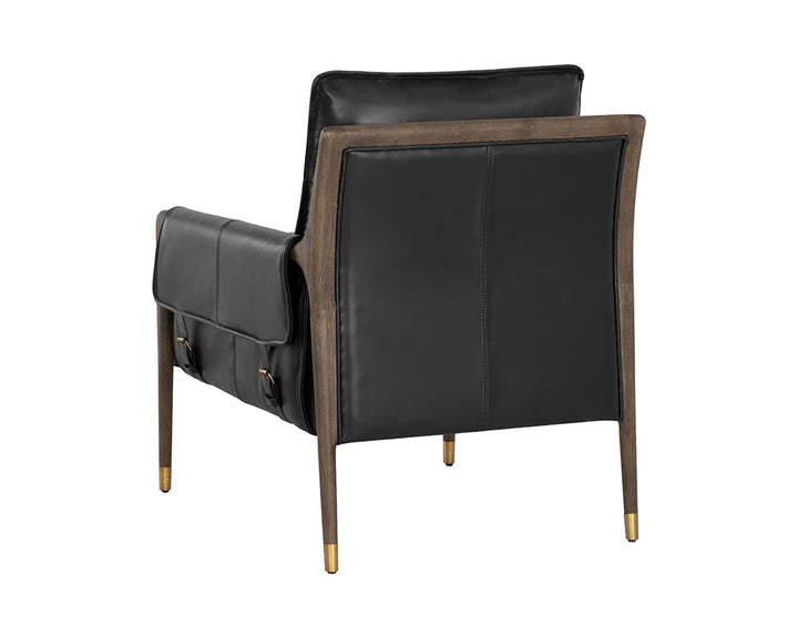 PB-06Mau Armchair - Distressed Brown